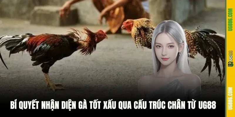 Bí quyết nhận diện gà tốt xấu qua cấu trúc chân từ UG88