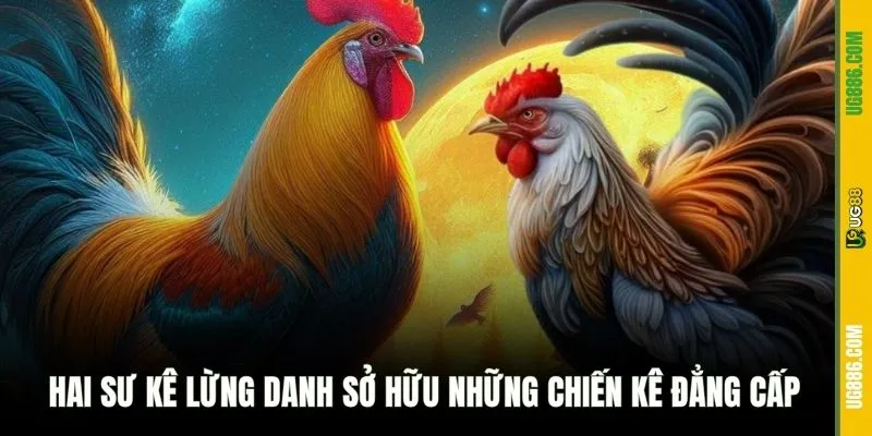 Hai sư kê lừng danh sở hữu những chiến kê đẳng cấp