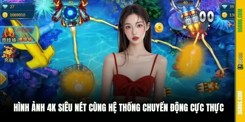 Hình ảnh 4K siêu nét cùng hệ thống chuyển động cực thực