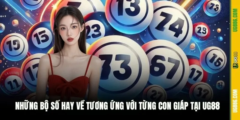 Những bộ số hay về tương ứng với từng con giáp tại UG88